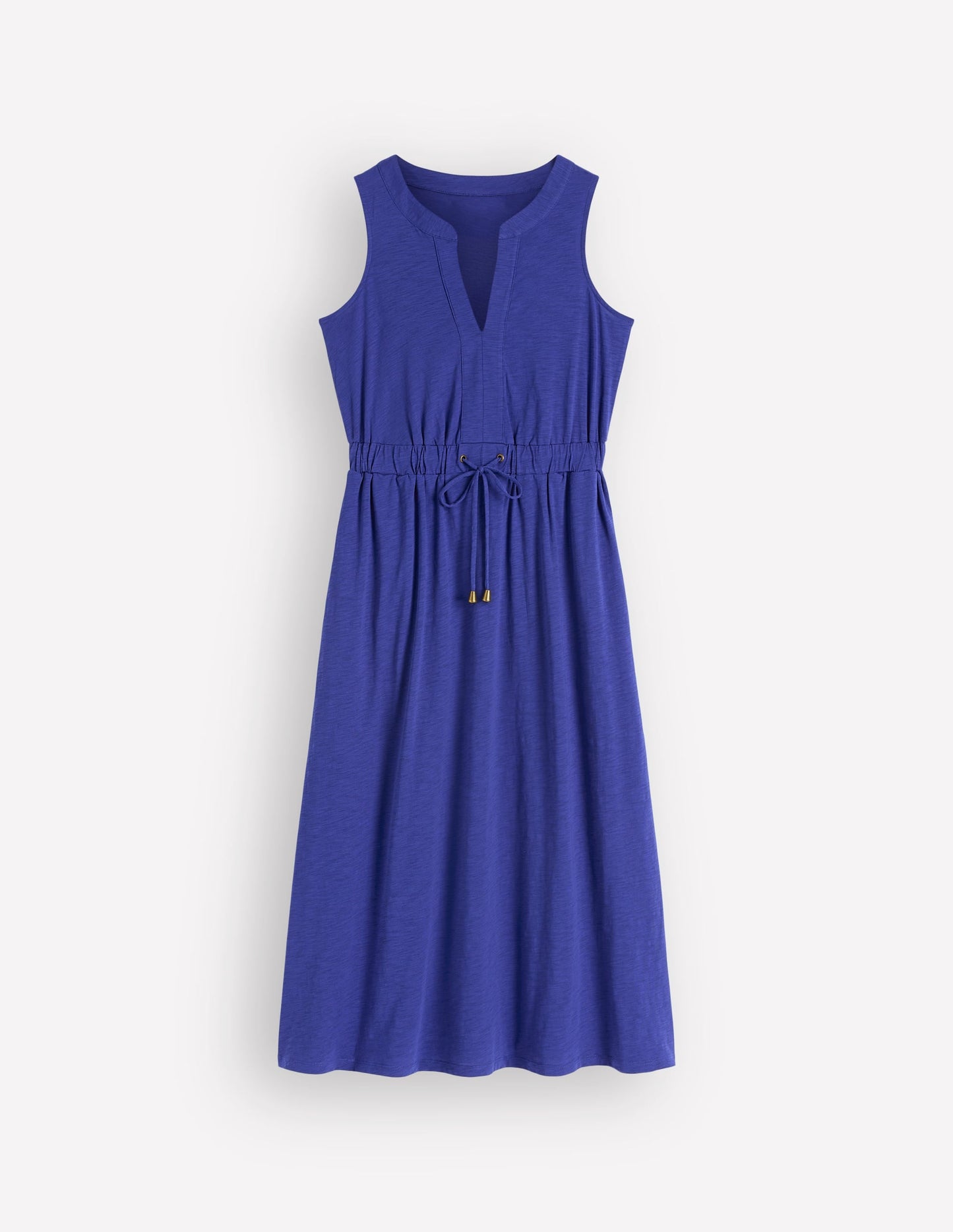 Delphine Midi Sleeveless Dress-Sapphire Blue