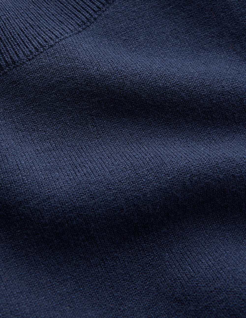 Tiana Tie Front Knitted Dress-Navy