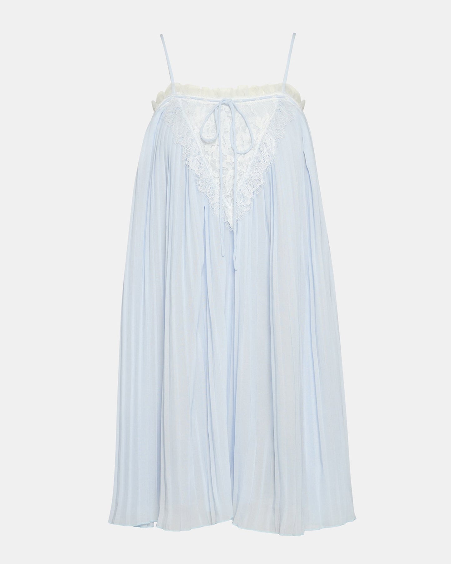 HELLEN DRESS BLUE ICE