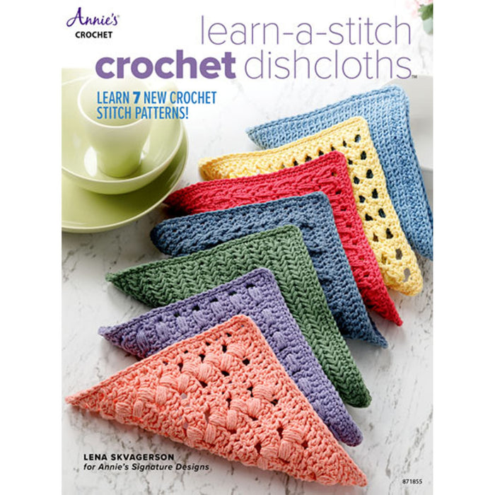 Learn-a-Stitch Crochet Dishcloths