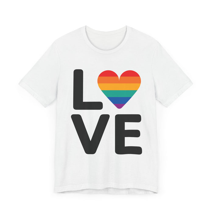 Love the Y - Love Stacked Short Sleeve Tee