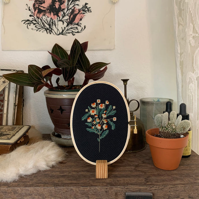 Moonlit Daisy Cross Stitch Kit