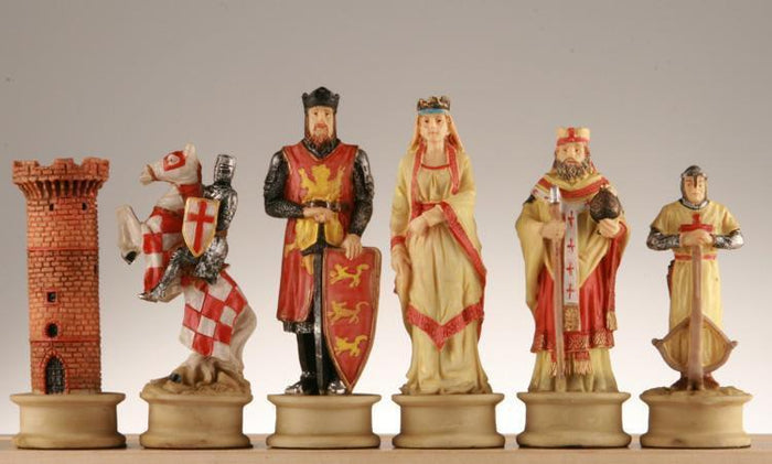 SINGLE REPLACEMENT PIECES: Large Crusades III Medieval Chess Pieces - Parts - Chess-House