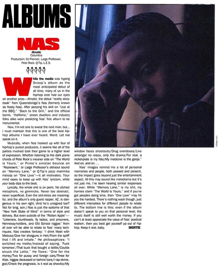 Source Magazine Illmatic Review - Catch Body Customs