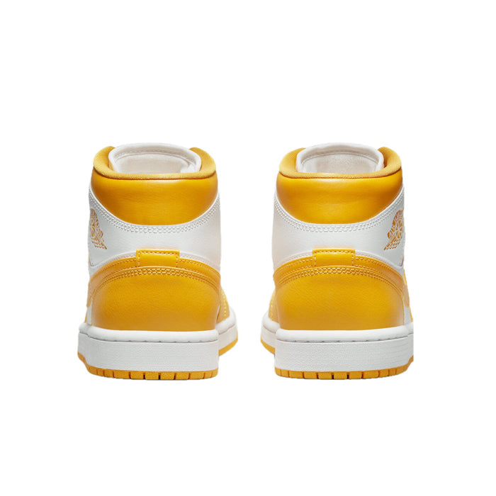 Women's Air Jordan 1 Mid White University Gold