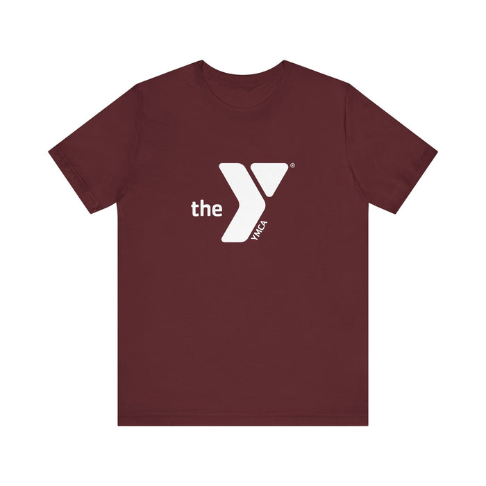 Y Logo White Unisex Jersey Short Sleeve Tee