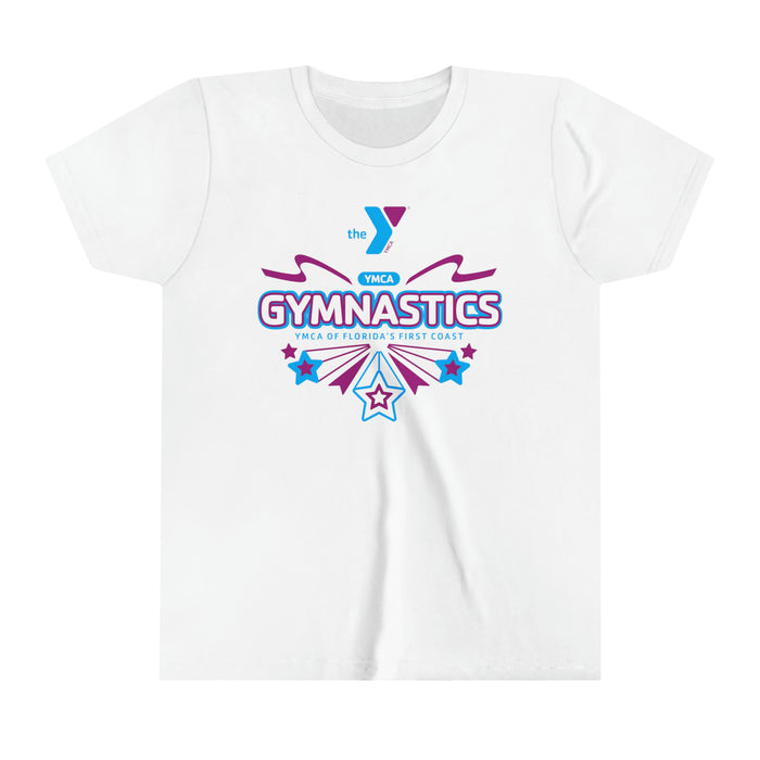 Youth Gymnastics Ribbon Short Sleeve Tee