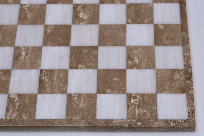 Tan and White - Tan Border