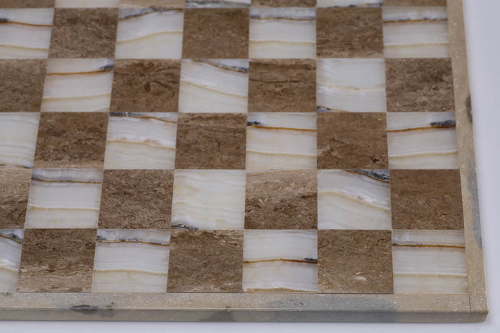 Tan and Marbled - Marbled Border