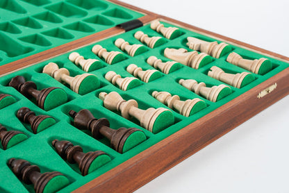 21" Economical Tournament and Club Wood Chess Set - Chess Set - Chess-House