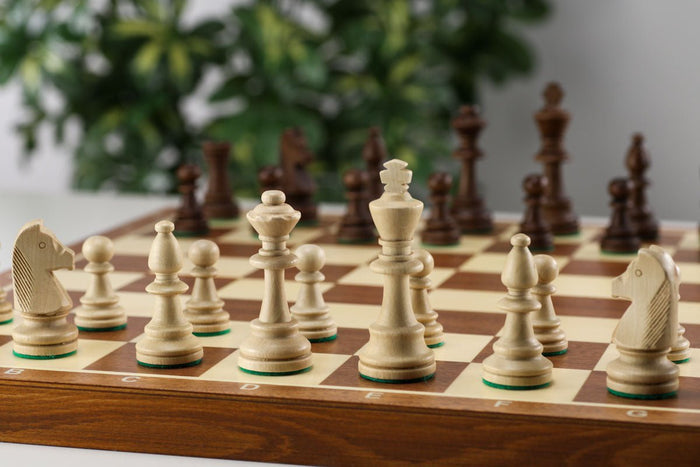 21" Economical Tournament and Club Wood Chess Set - Chess Set - Chess-House
