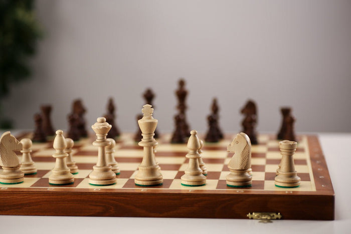21" Economical Tournament and Club Wood Chess Set - Chess Set - Chess-House