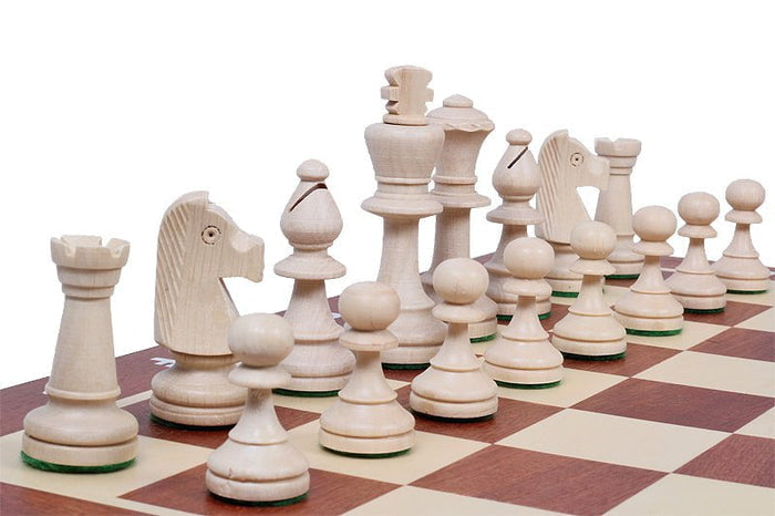 20" Tournament No 6 Chess Set with Double Queens - Chess Set - Chess-House