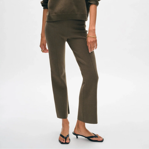 White + Warren Superfine Organic Cotton Kick Flare Pants