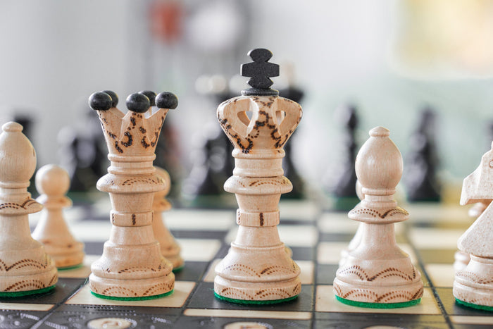 21" Ambassador Wooden Chess Set - Chess Set - Chess-House