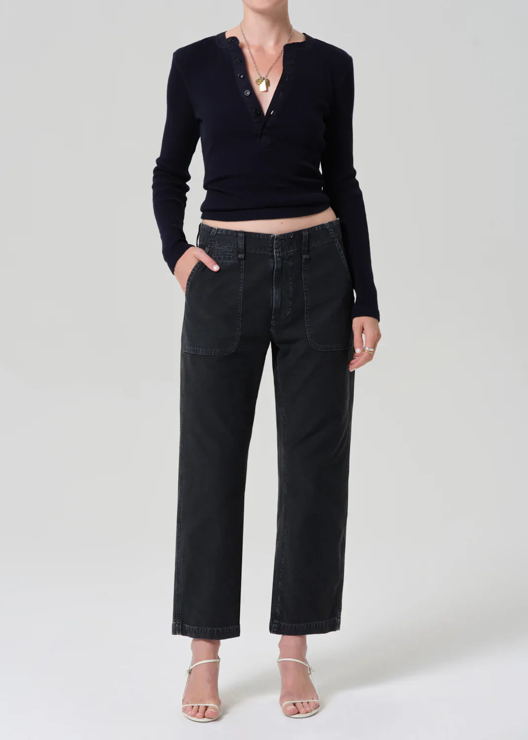Winslow Utility in Washed Black