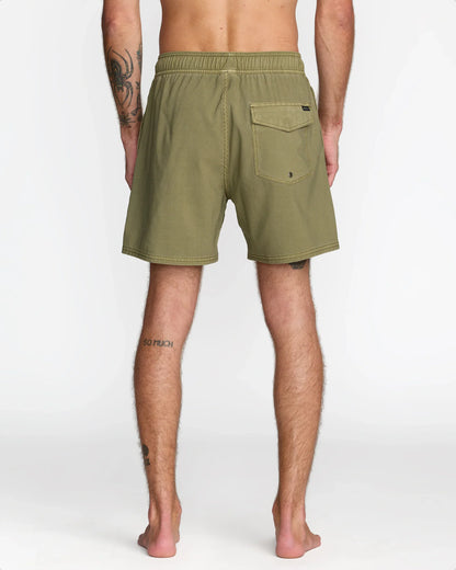 RVCA VA Pigment Elastic 16" Volley Short