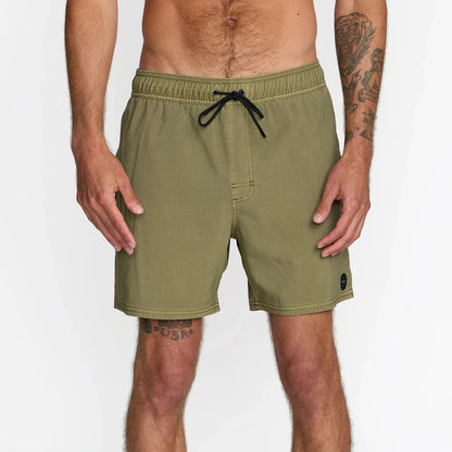 RVCA VA Pigment Elastic 16" Volley Short