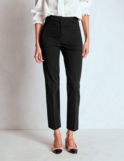Highgate Ponte Pants-Black