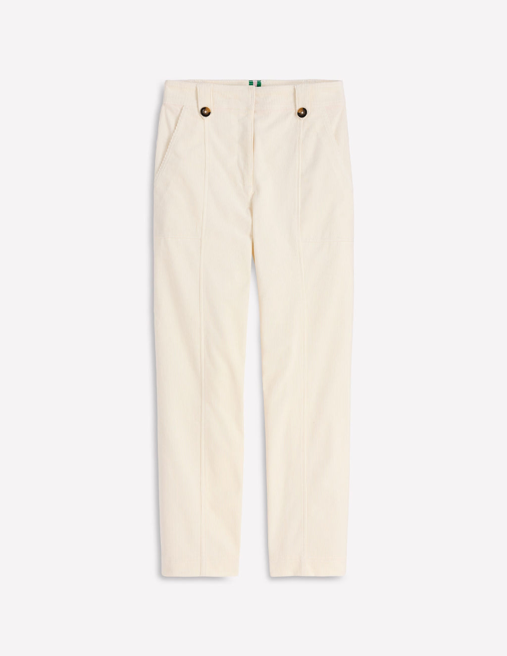 Pimlico Cord Pants-Ivory