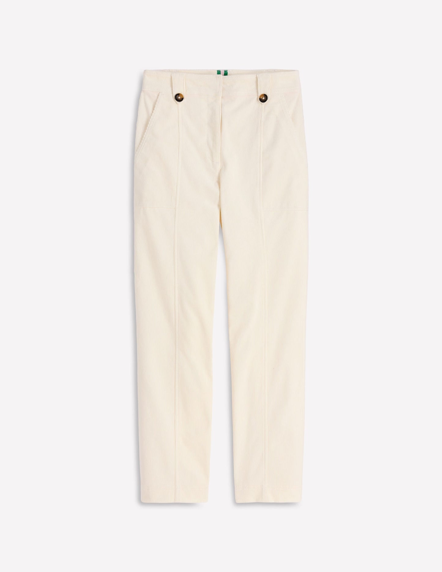 Pimlico Cord Pants-Ivory