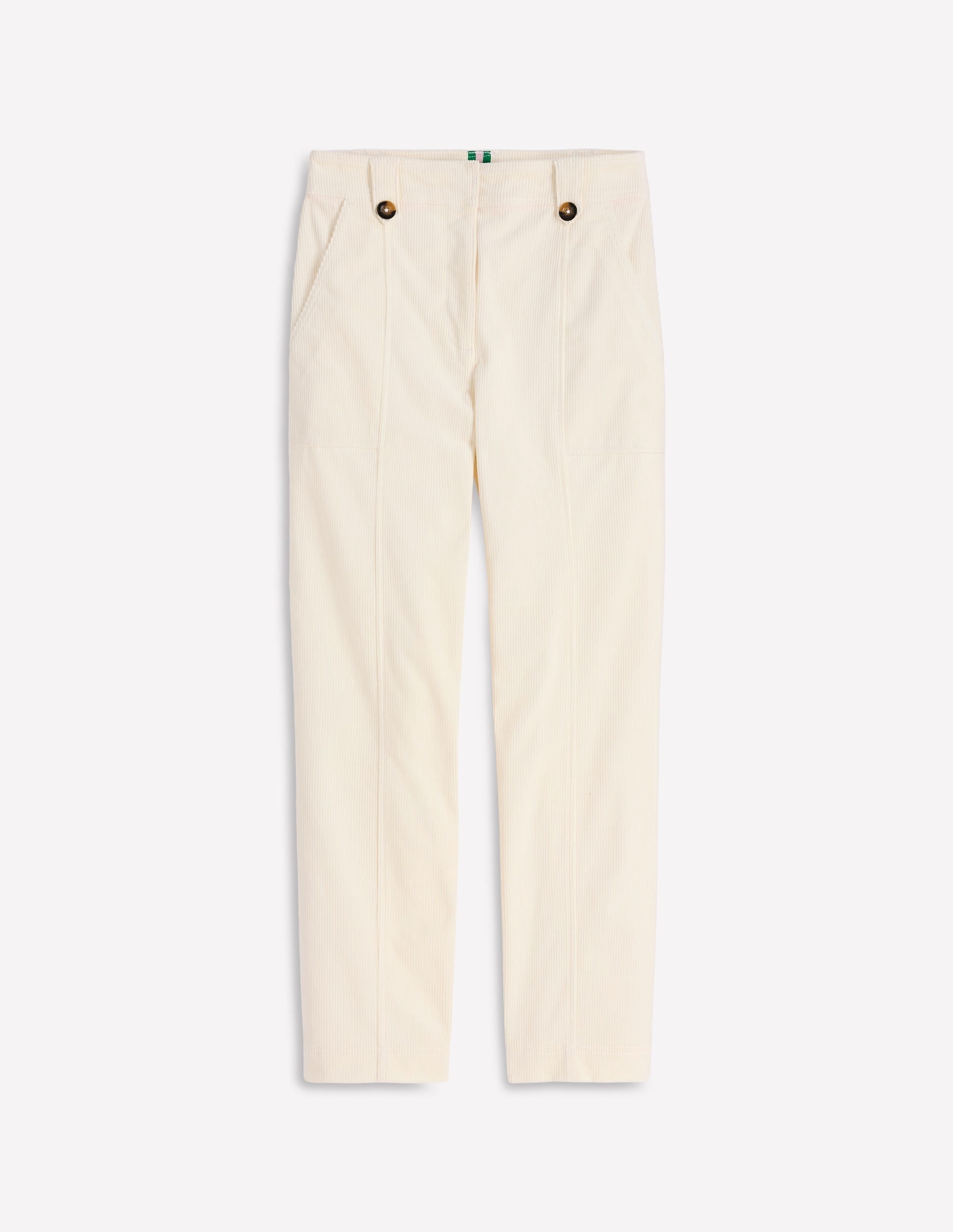 Pimlico Cord Pants-Ivory