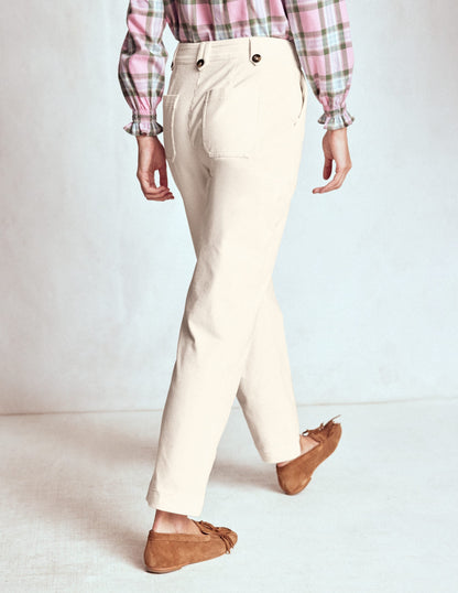 Pimlico Cord Pants-Ivory