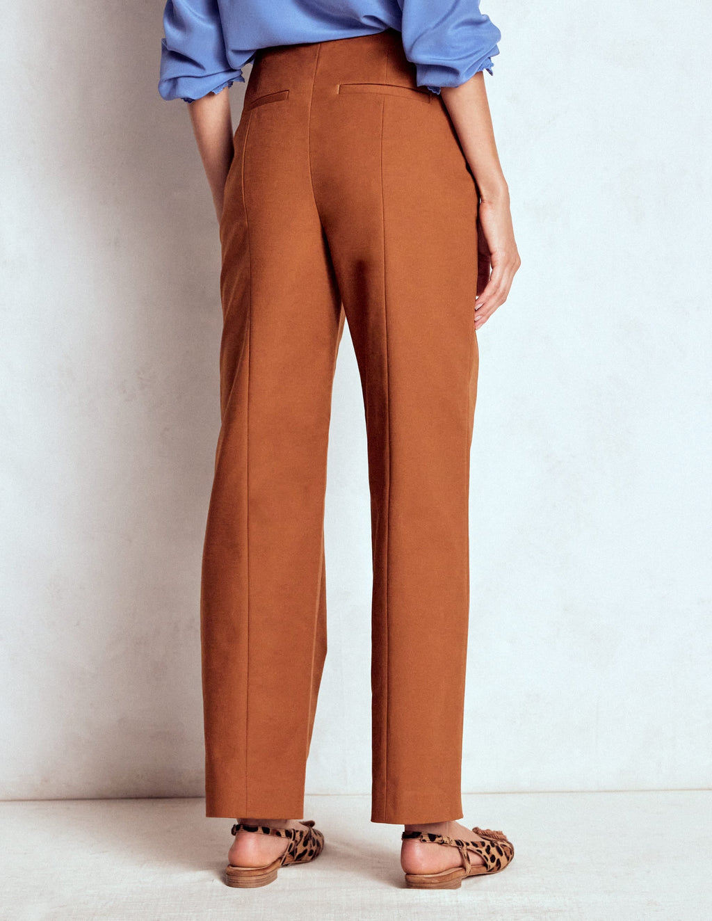 Smart 7/8 Pants-Russet