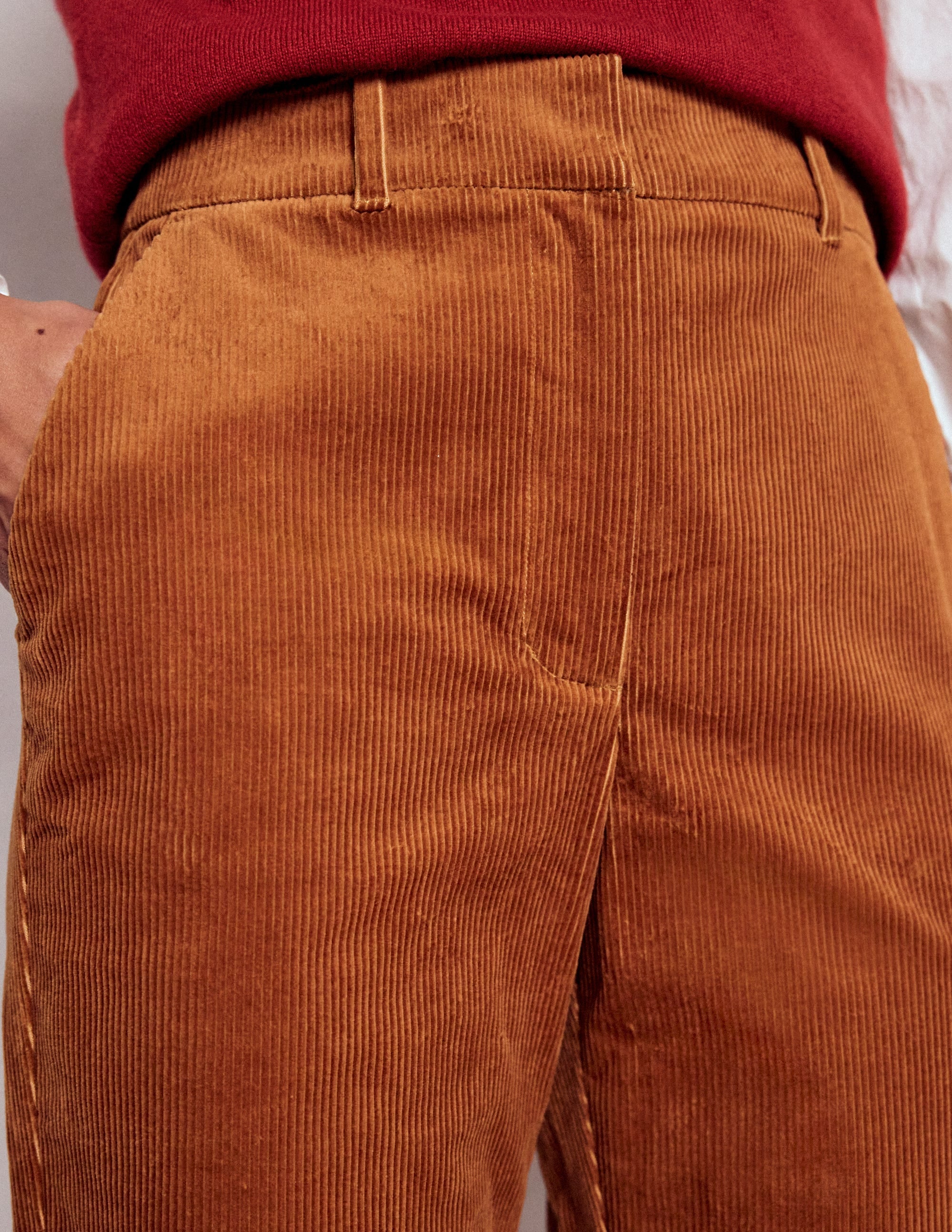 Canonbury Cord Pants-Ginger