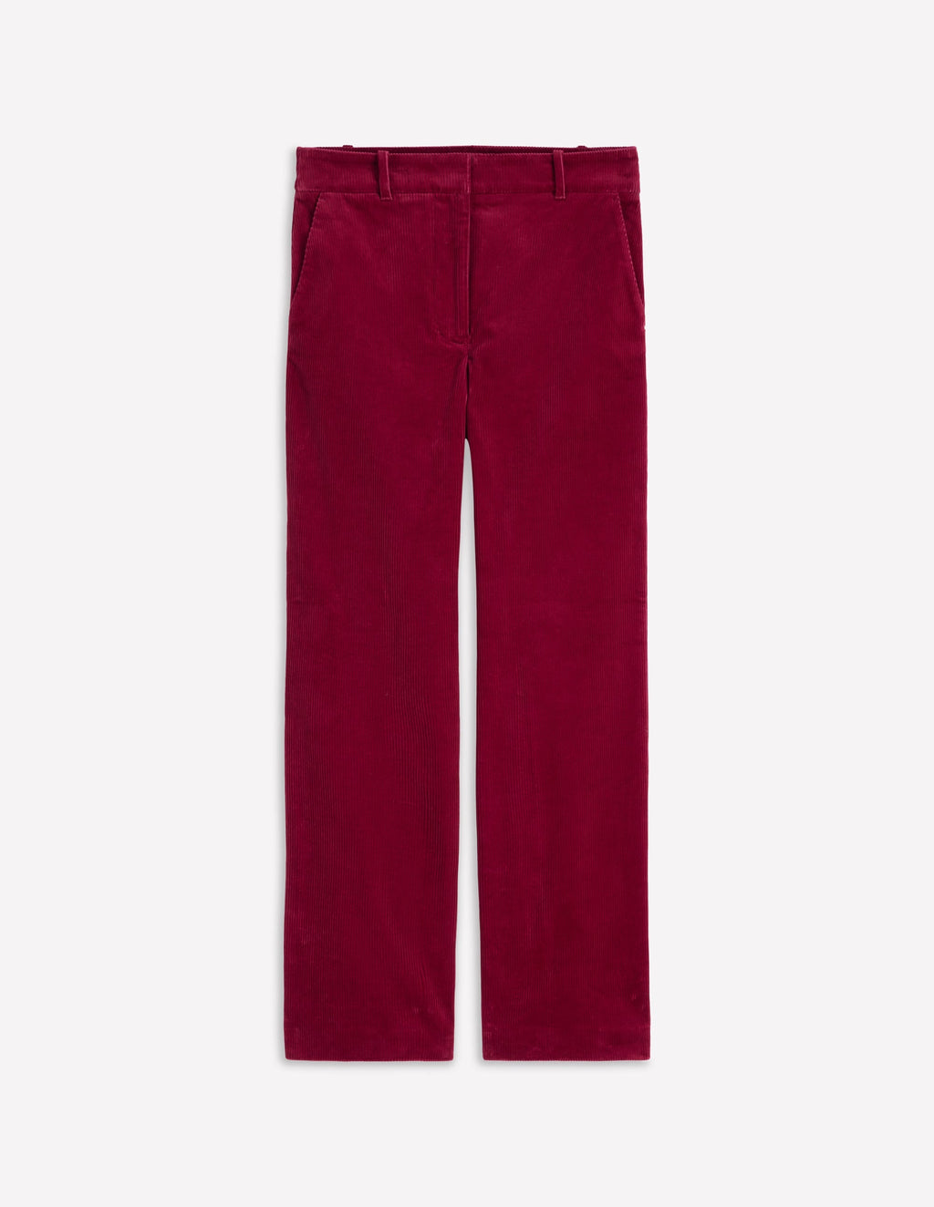 Canonbury Cord Pants-Burgundy Red
