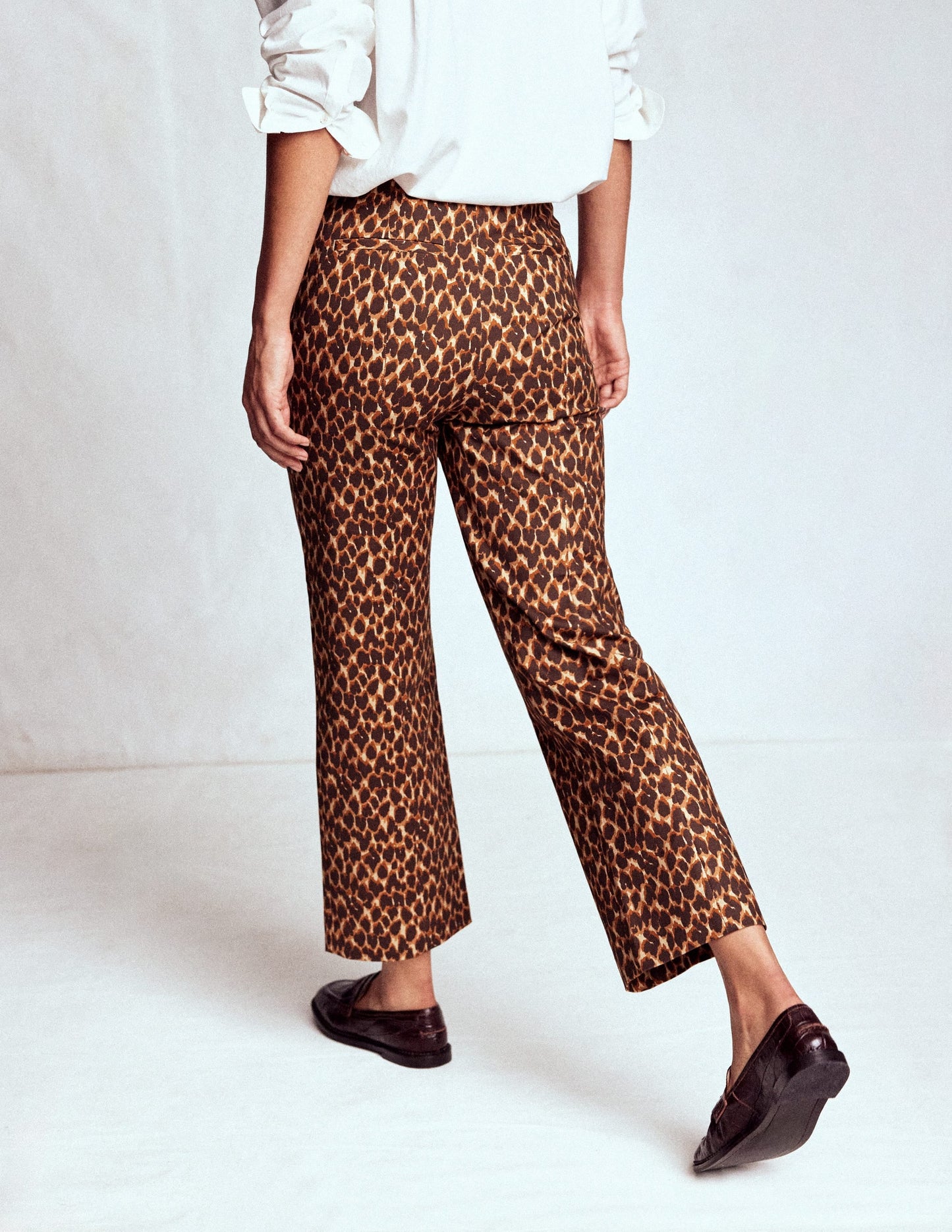 Smart 7/8 Pants-Multi, Abstract Leopard