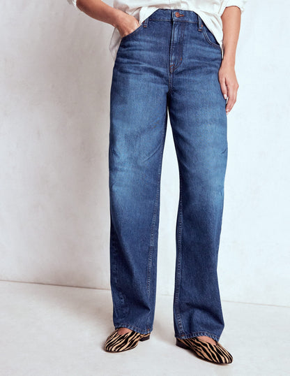 Barrel Jeans-Dark Vintage
