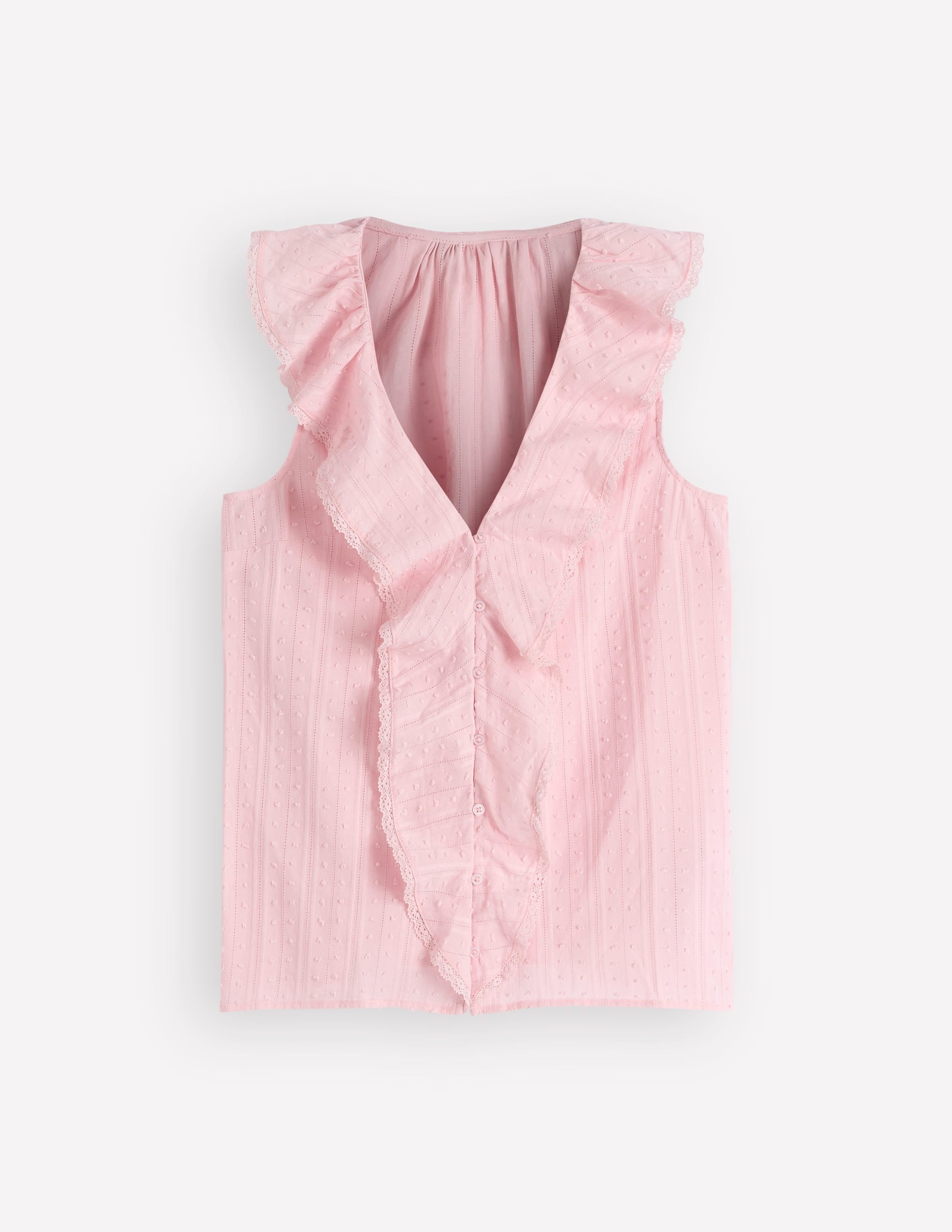 Eliza Sleeveless Top-French Pink