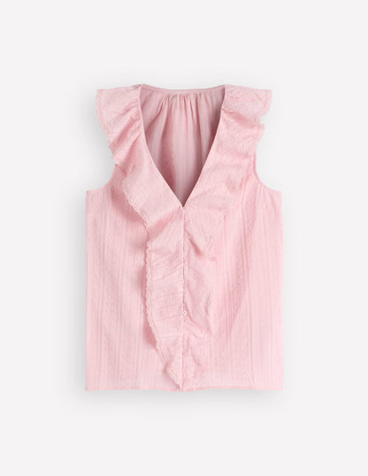 Eliza Sleeveless Top-French Pink