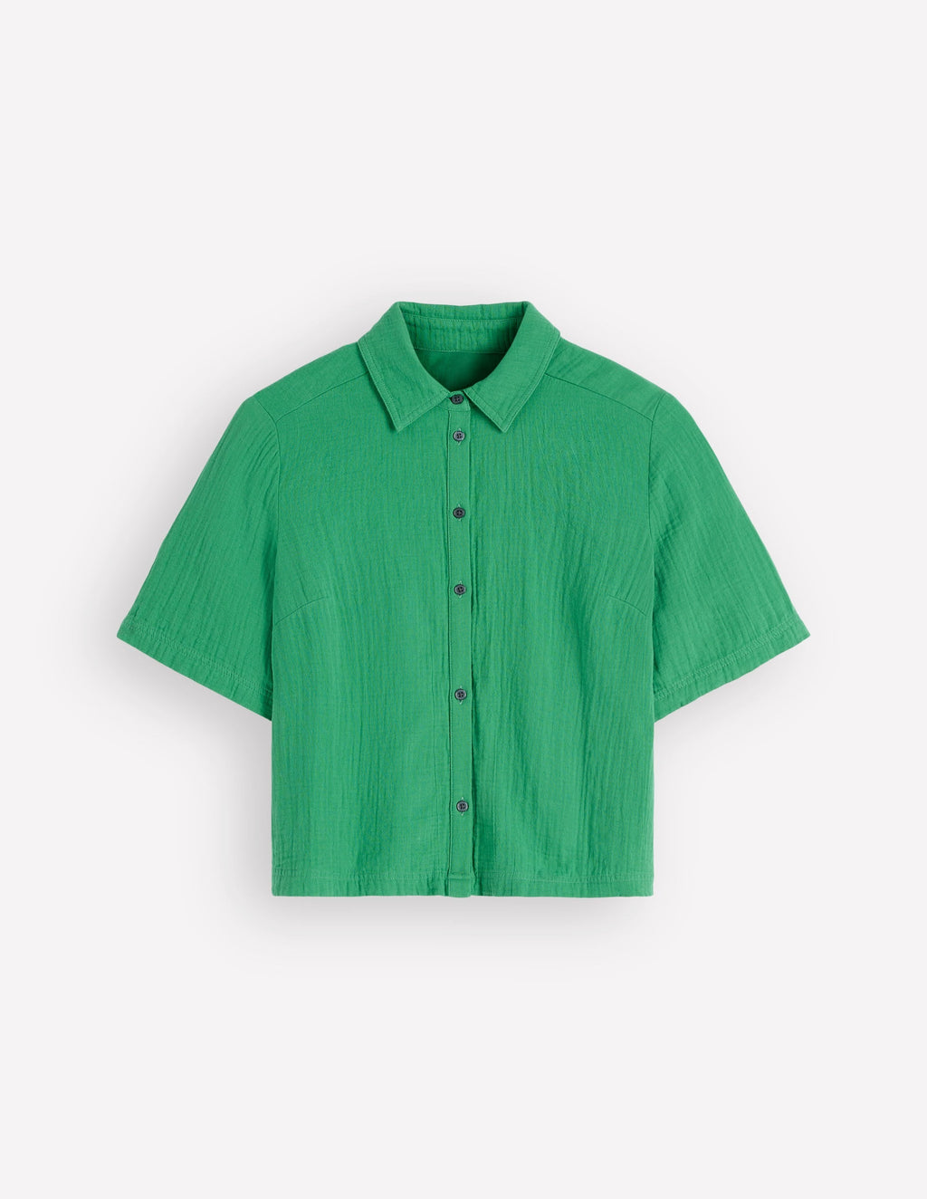 Double Cloth Shirt-Leprechaun Green