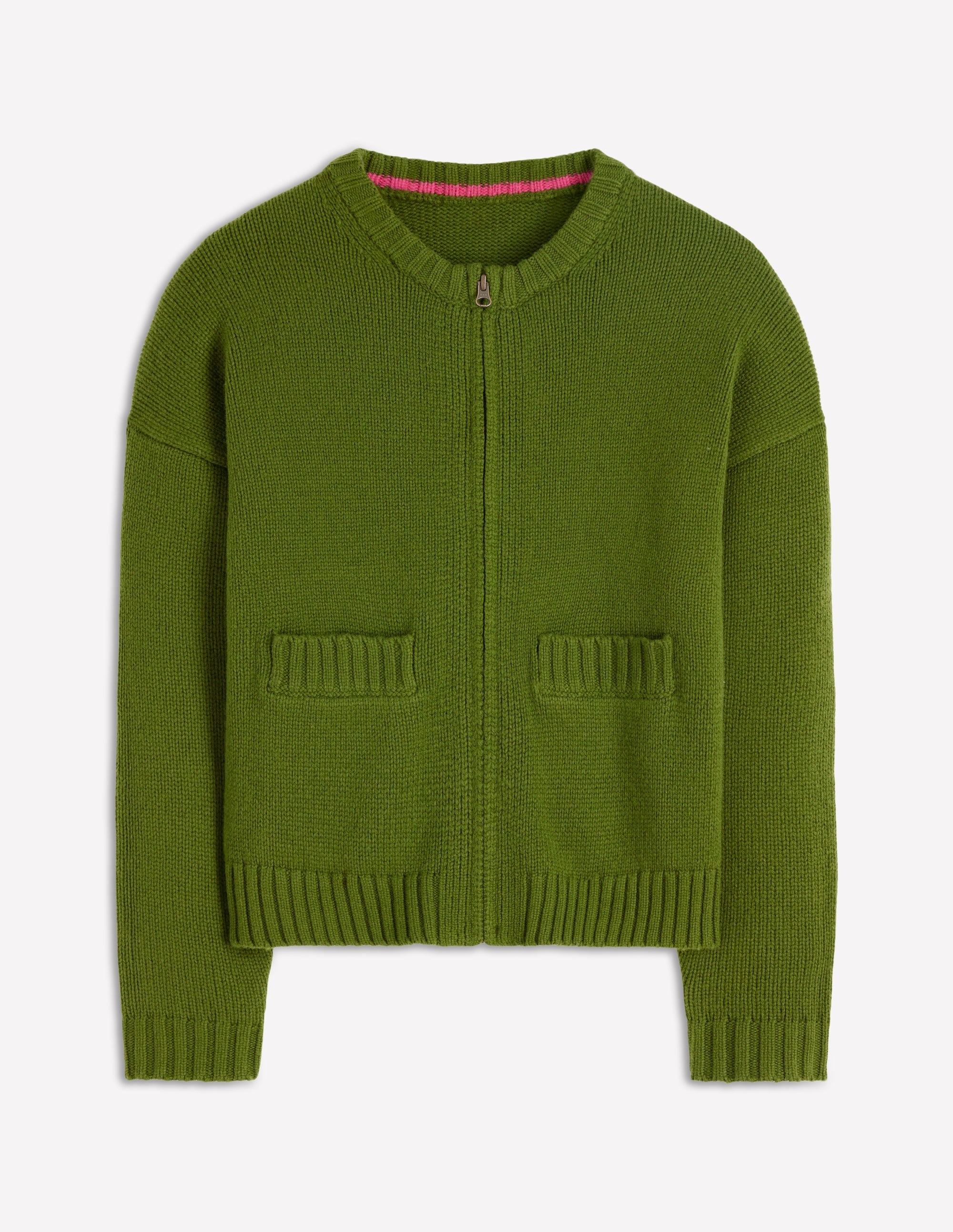 Maya Zip Up Jacket-Herb Garden