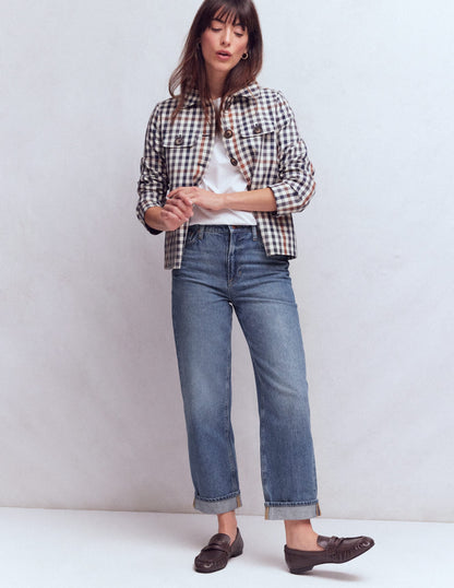 Mid Rise Relaxed Jeans-Mid Vintage