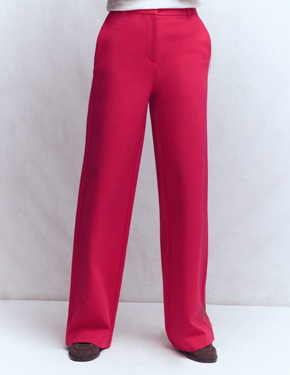 Belgravia Ponte Pants-Pomegranate