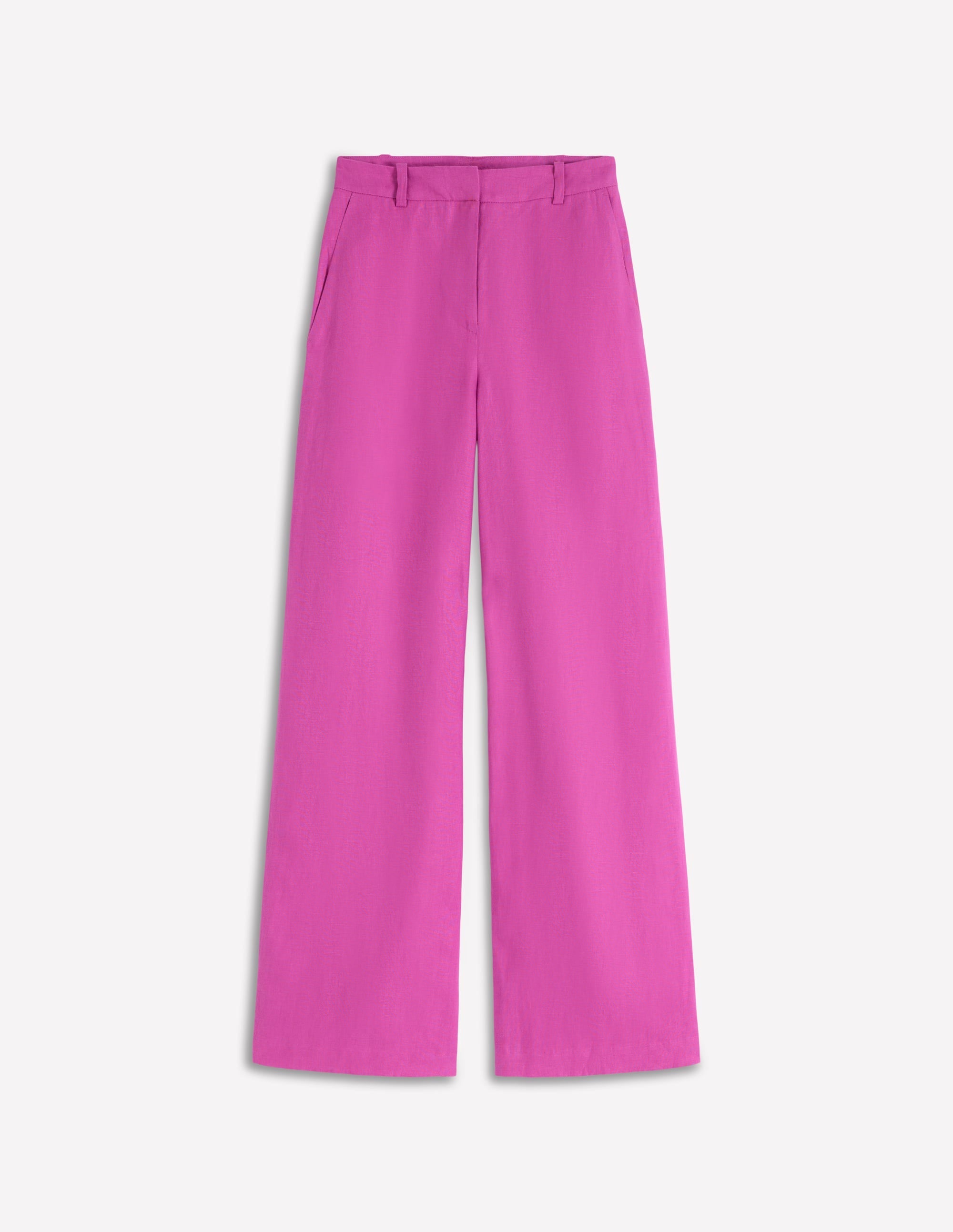 Belgravia Linen Pants-Passion Flower