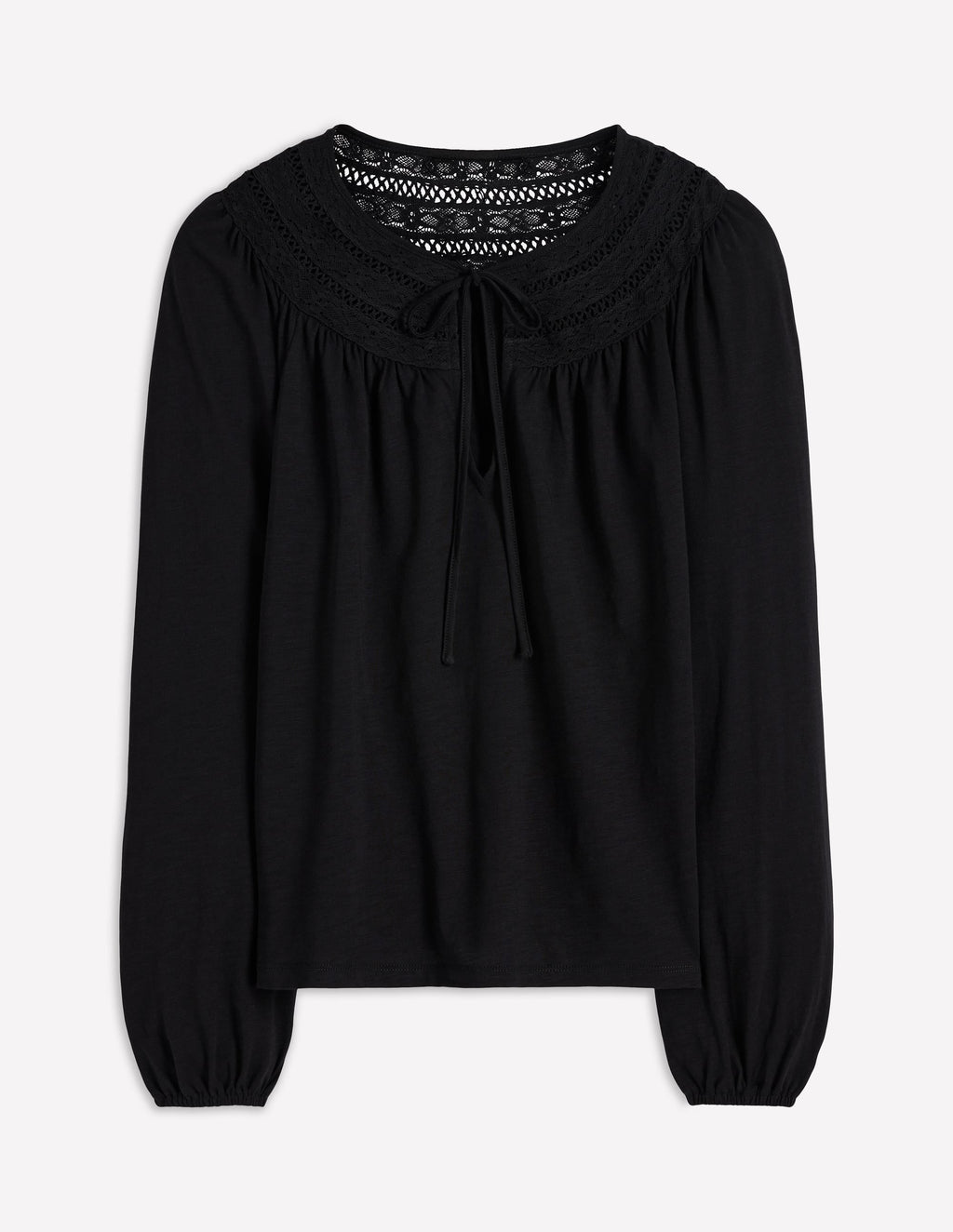 Edi Trim Detail Top-Black