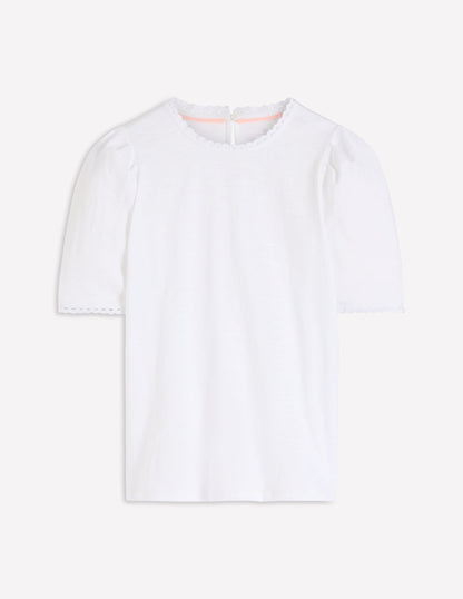 Ali Trim T-shirt-White