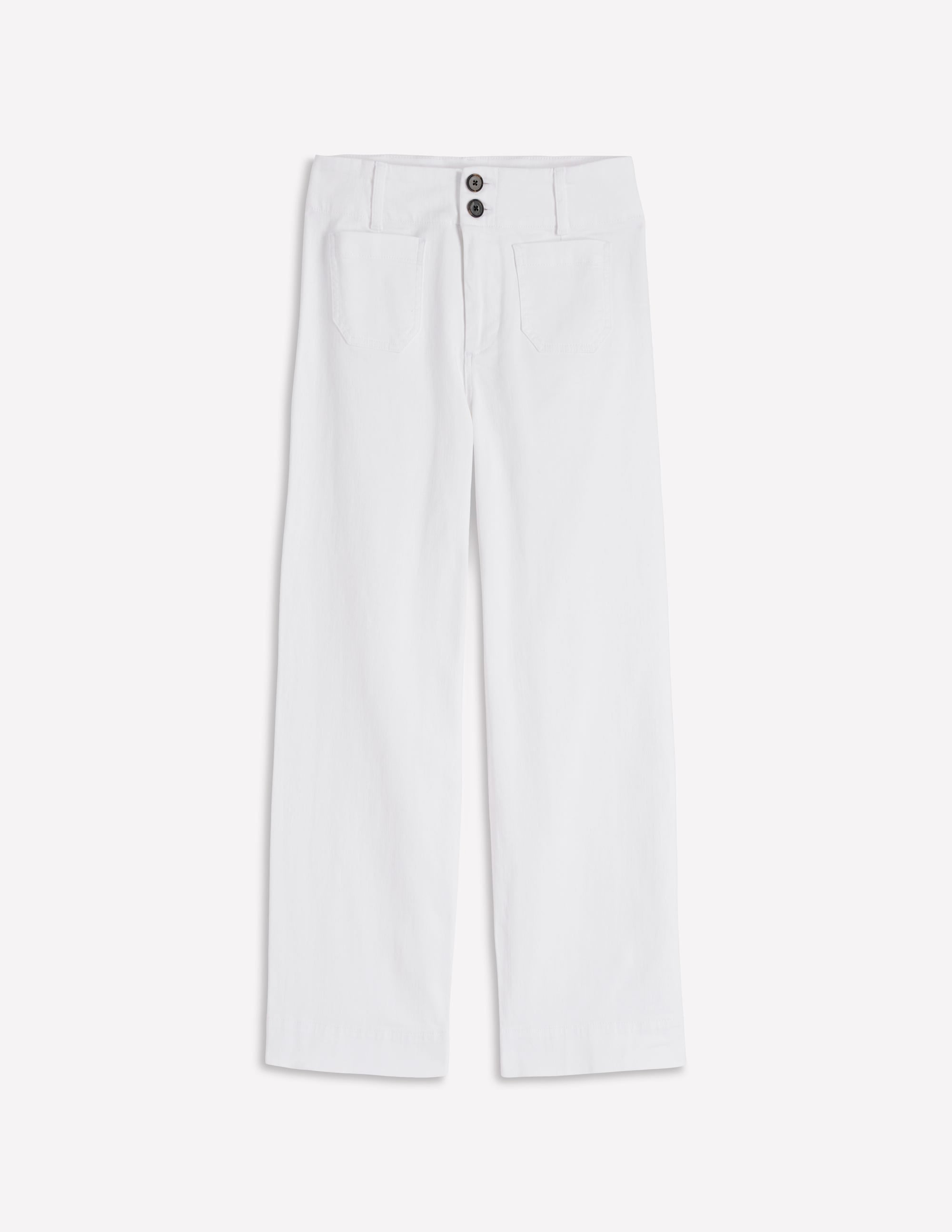 Primrose Cropped Pants-White