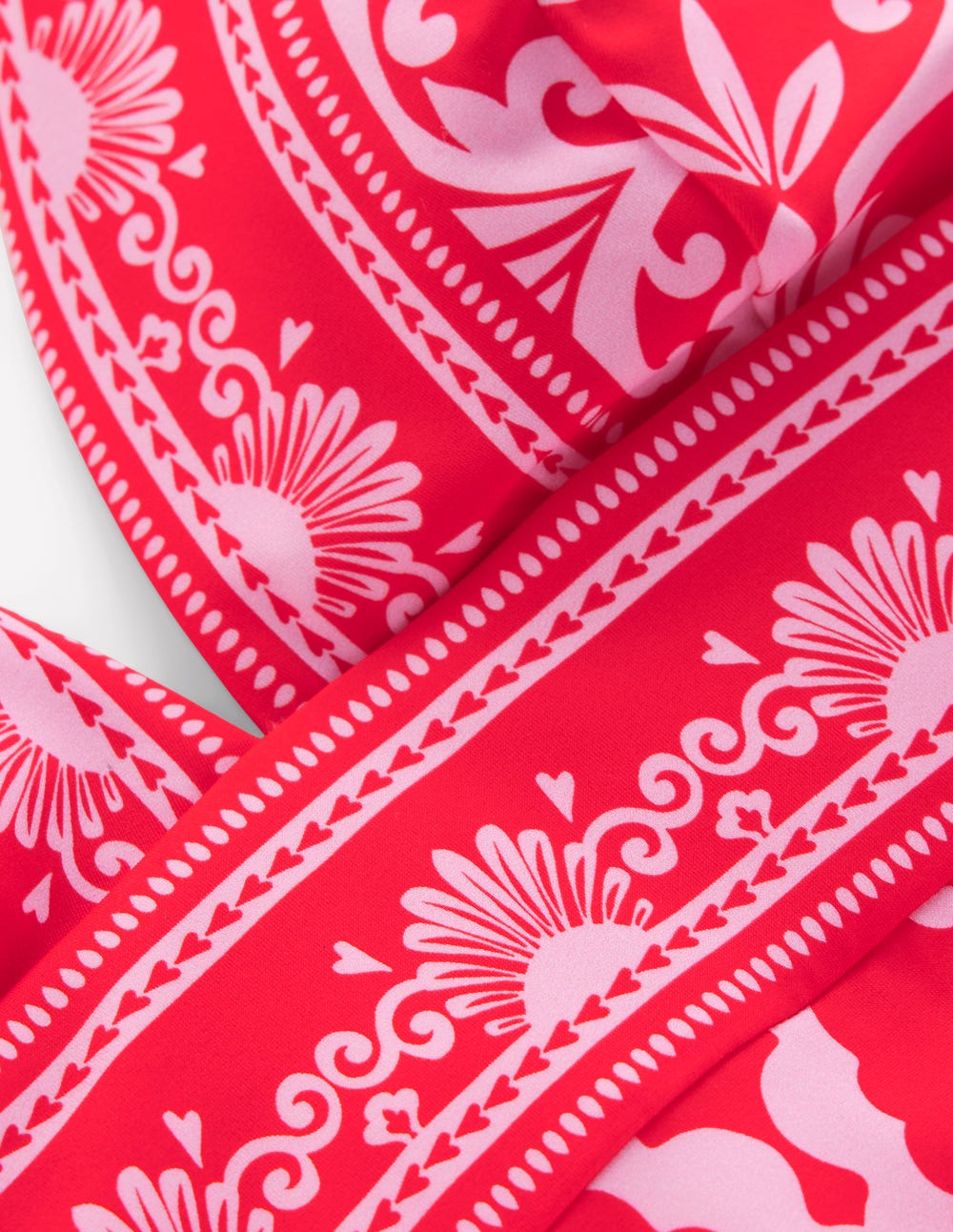 Porto Tankini Top-Red, Ornamental Garden