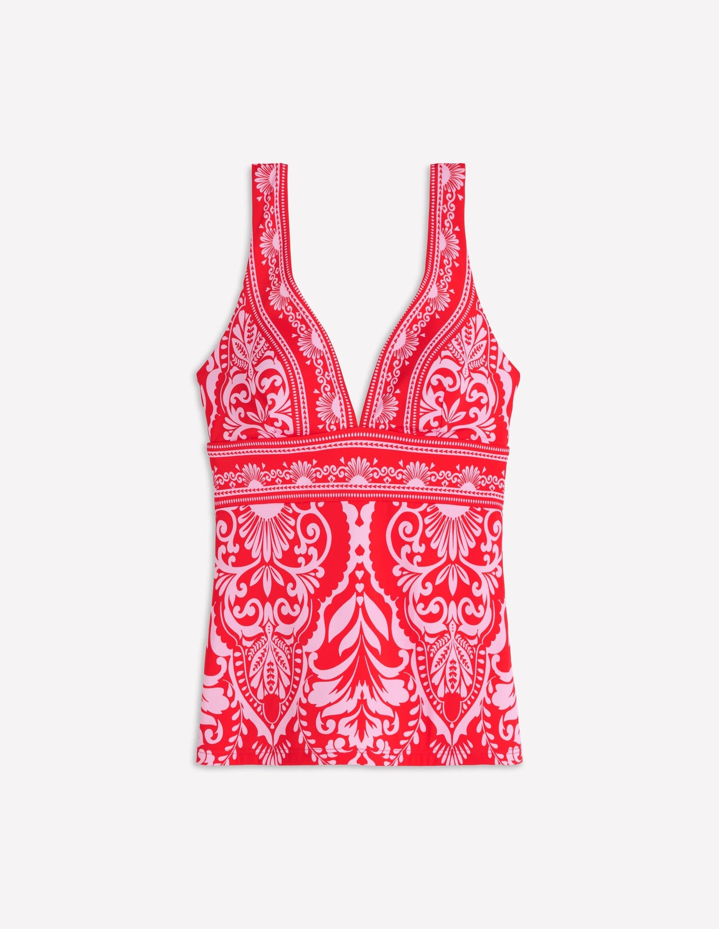 Porto Tankini Top-Red, Ornamental Garden