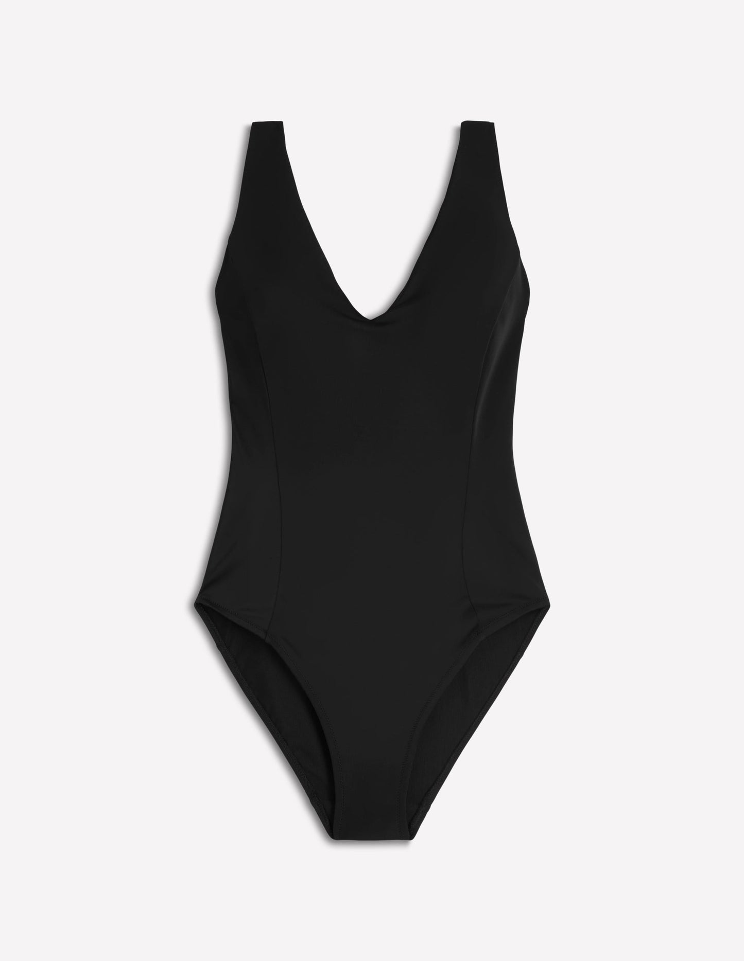 Strap Detail Swimsuit-Black