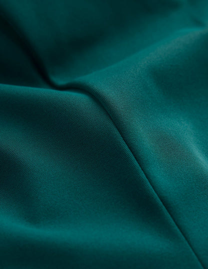 Strap Detail Swimsuit-Pacific Green