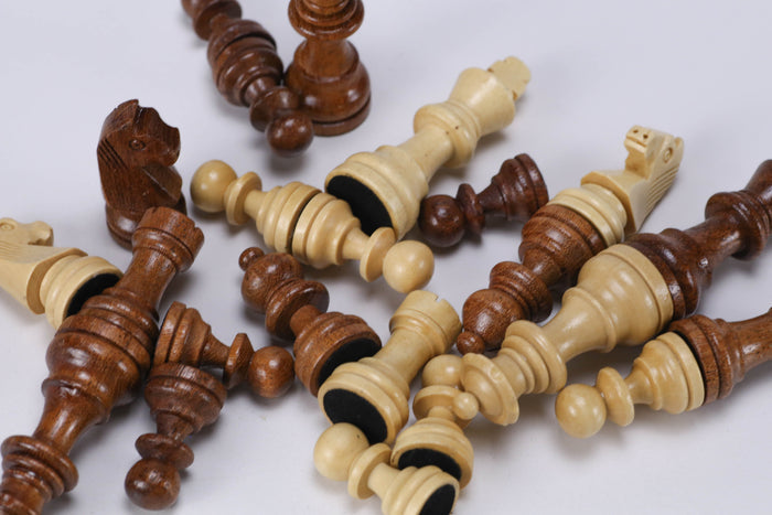 2.75" Wooden Magnetic Chess Pieces - Chess Set - Chess-House
