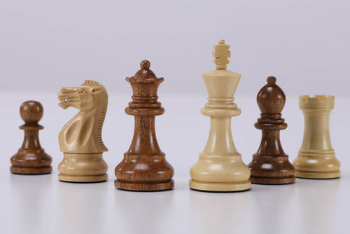 3" Wooden Magnetic Chess Pieces - Chess Set - Chess-House
