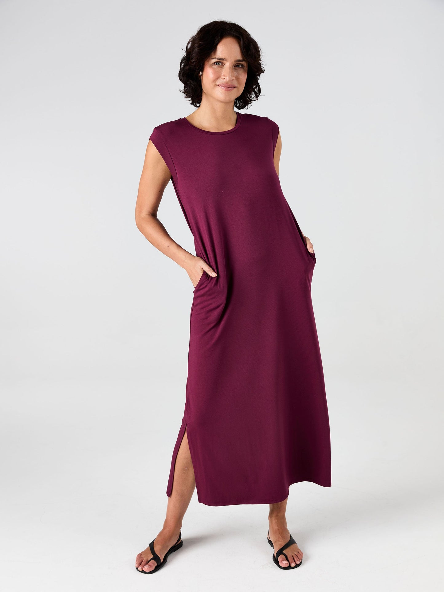 Roxy Maxi  Dress - Ruby