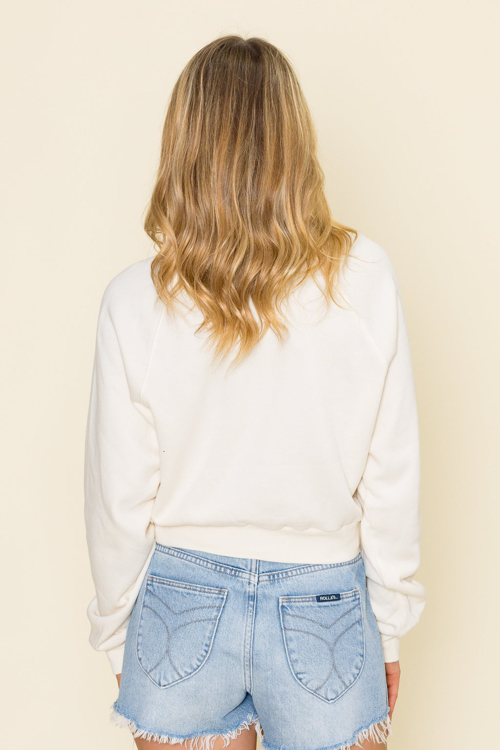 Double Horseshoe Shrunken Sweatshirt
